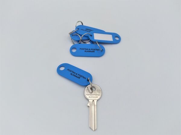 Sleutellabels kopen in Alkmaar bij Postma en Postma